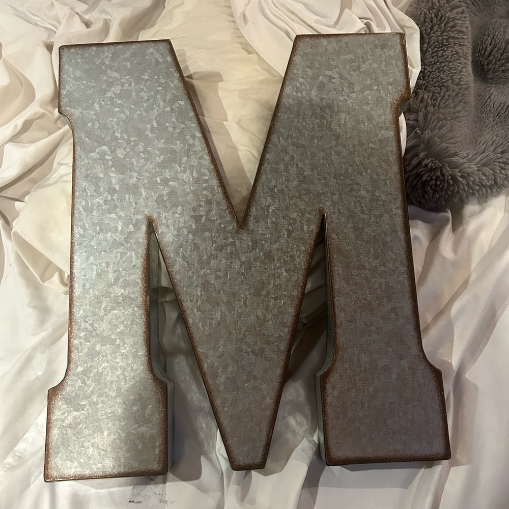 Metal Letter ‘M’